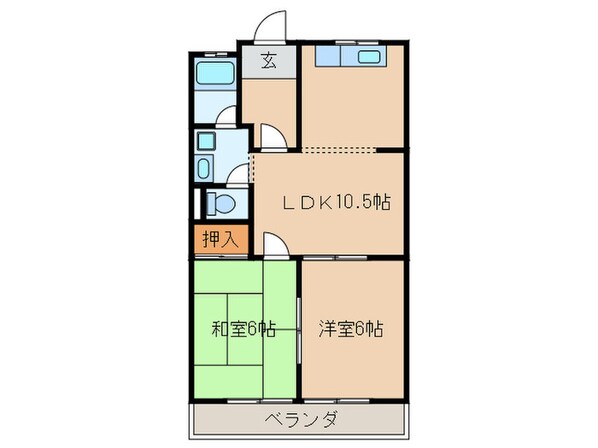 サンピア木曽川の物件間取画像